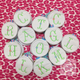 Mini "Button" Bags, aka Jewelry Rounds. (Various colors)