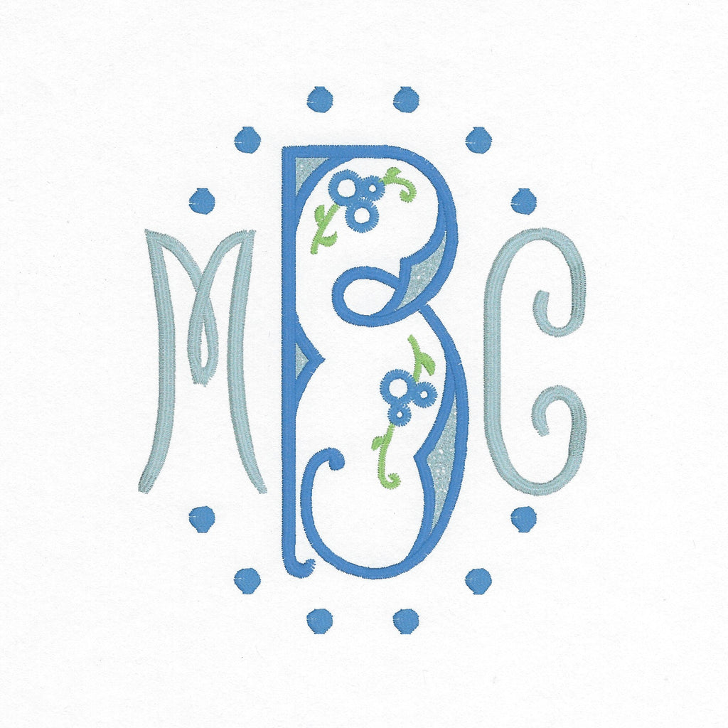 Standard Monogram Standard and Premium Monogram Styles – Sew Sew Swell