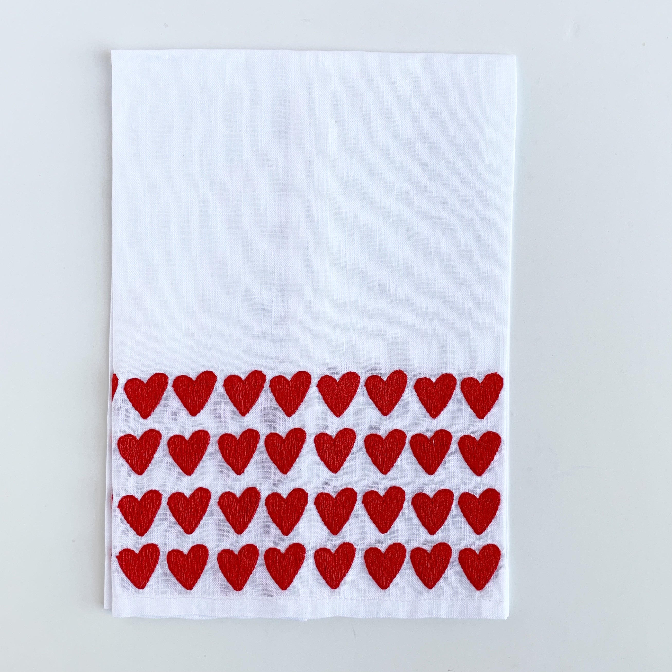 Haute Red Hand Towel