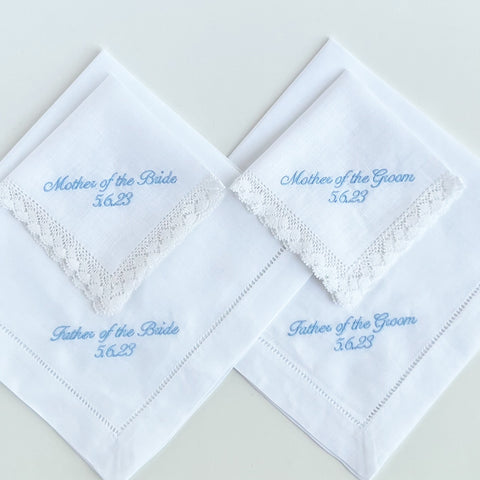 Nosegay Lace & Linen Handkerchief