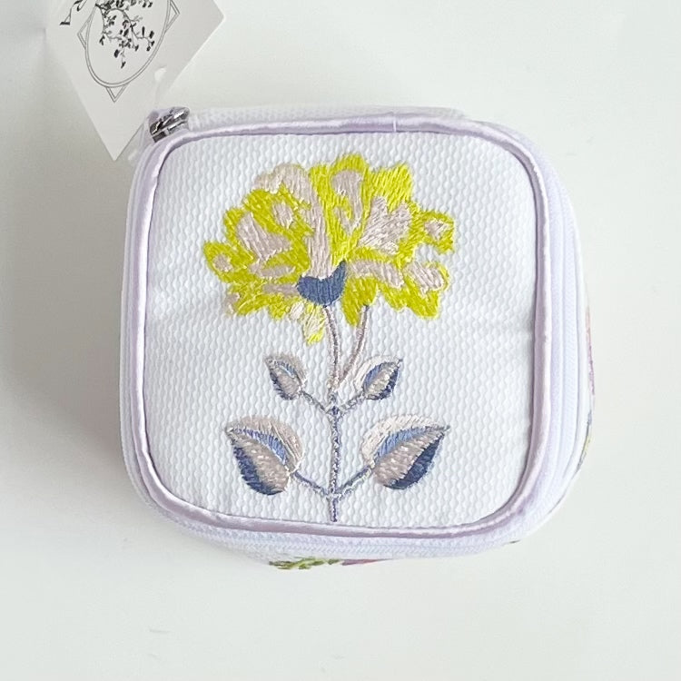 Embroidered Jewelry Box