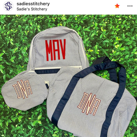 Skinny Guy Appliqué Monogram - 3, 4.5, & 6 inch