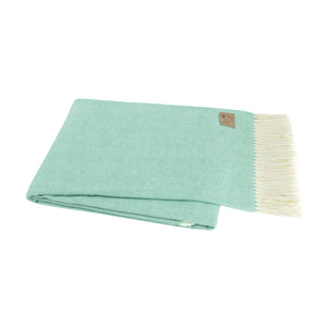 Italian Herringbone Throw (50+ colors)