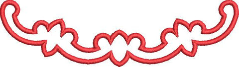 Audrey Appliqué Bough - 5, 6, 7, 8 inch