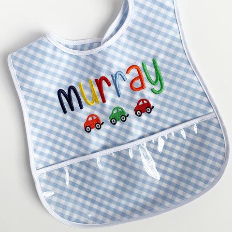Laminated Bib, by 3Marthas (Various colors)