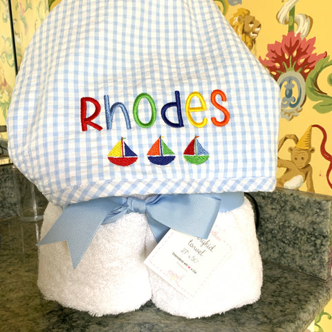 EveryKid Towel, by 3Marthas (Various colors)