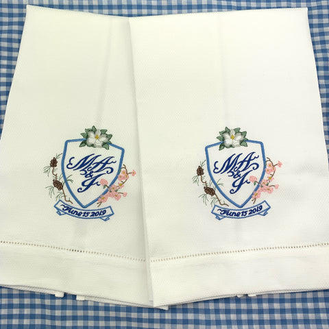 Large Huck Guest Towel