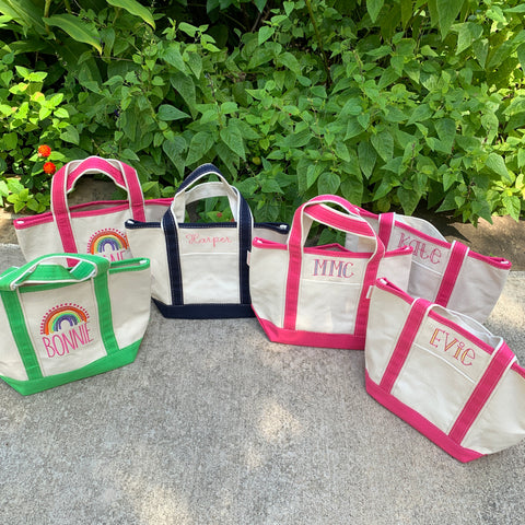 Small Boat Tote (Various colors)