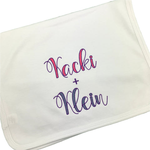Cotton Knit Burp Cloth
