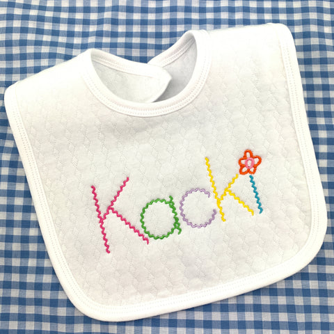 Cotton knit Bib