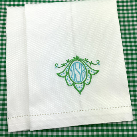 Huck Hemstitched Guest Towel