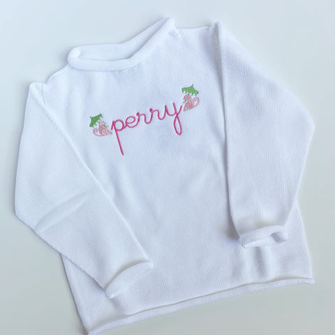 Cotton Roll Neck Sweater