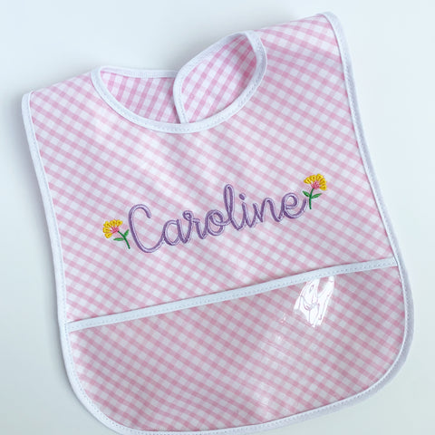 Laminated Bib, by 3Marthas (Various colors)