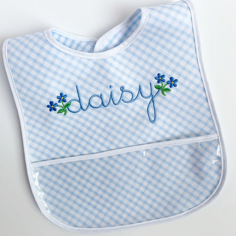 Laminated Bib, by 3Marthas (Various colors)
