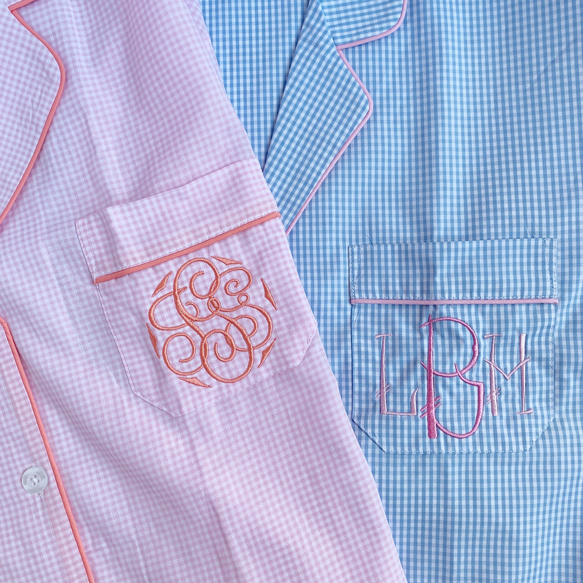 Classic Gingham Pajama Set – Sew Sew Swell
