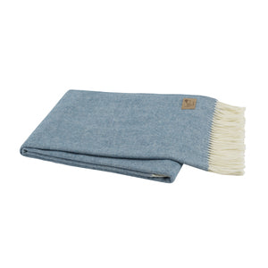 Italian Herringbone Throw (50+ colors)