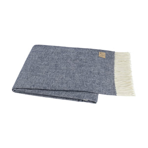 Italian Herringbone Throw (50+ colors)