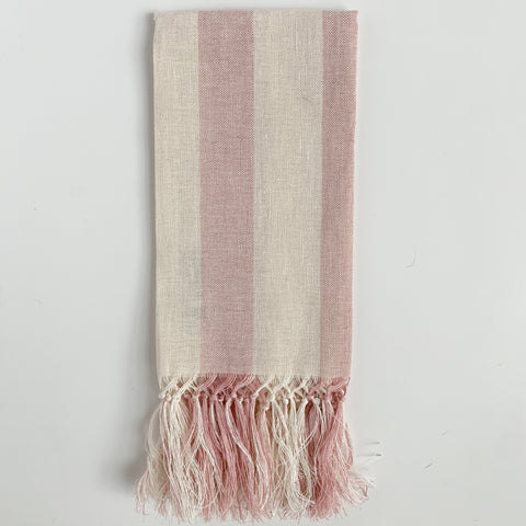 Zodiaco Rigato Long Fringe Guest Towel