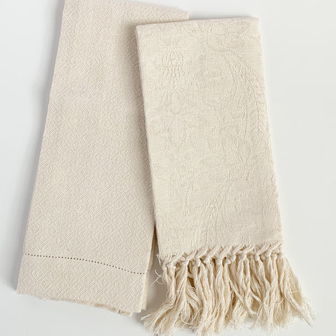 Pienza Hemstitched Guest Towel (Various colors)