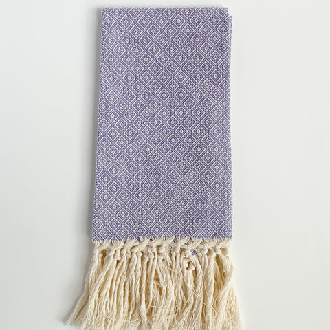 Pienza Long Fringe Guest Towel (Two colors)