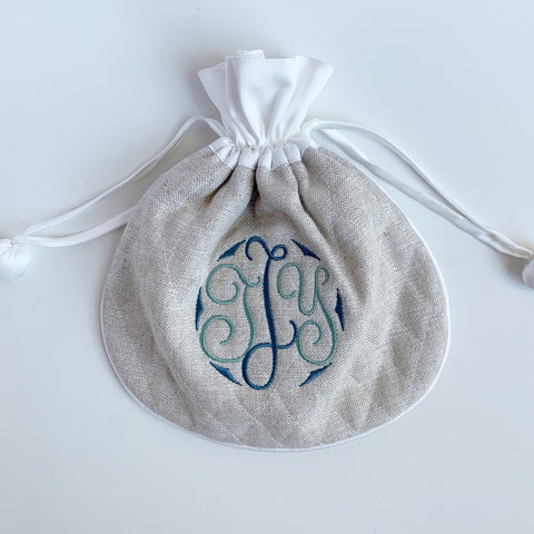 The Catchall Jewelry Pouch (Two colors)