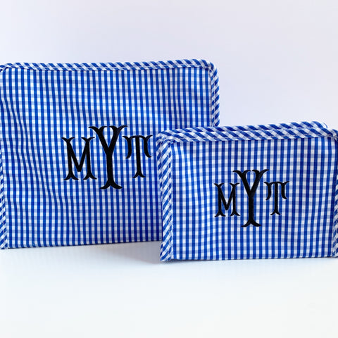 Large Gingham Roadie (Various colors)