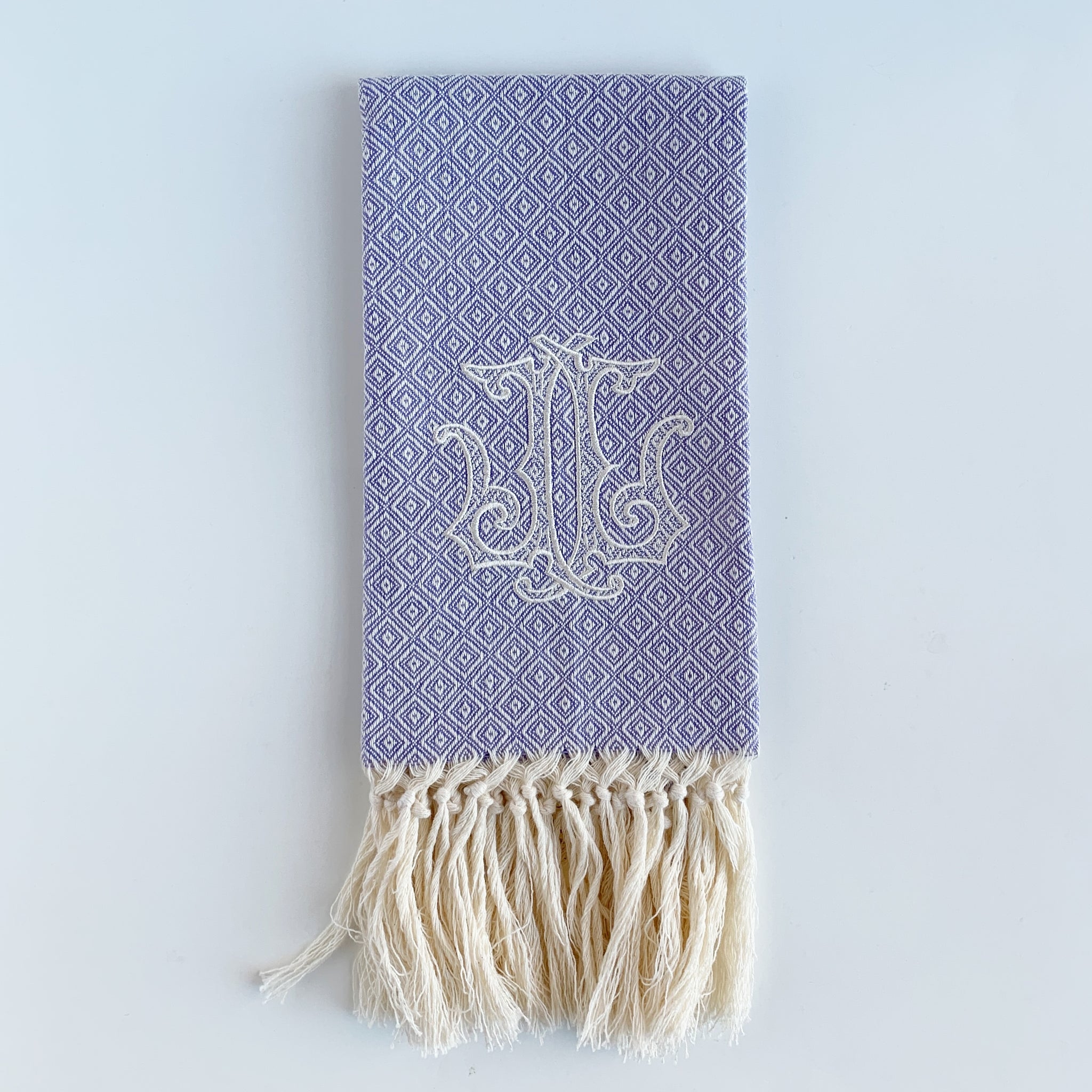 Pienza Long Fringe Guest Towel (Two colors)
