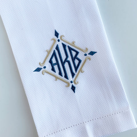 Huck Hemstitched Guest Towel