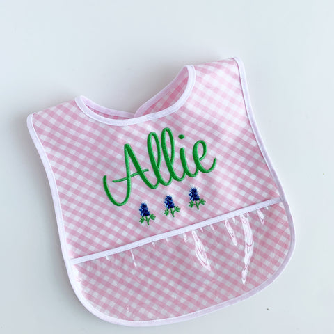 Laminated Bib, by 3Marthas (Various colors)