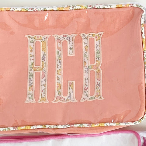 Custom Linen Rectangle Pouches - Made to Order