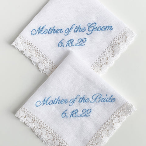 Nosegay Lace & Linen Handkerchief