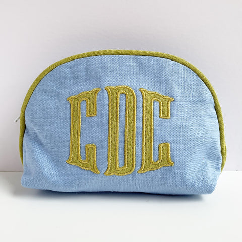Custom Linen Small Taco Bag - Made to Order
