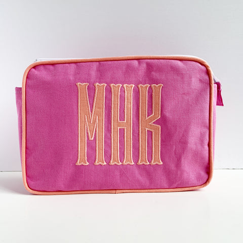Custom Linen Rectangle Pouches - Made to Order