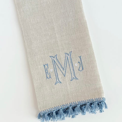 Zodiaco Tiny Tassel Guest Towel