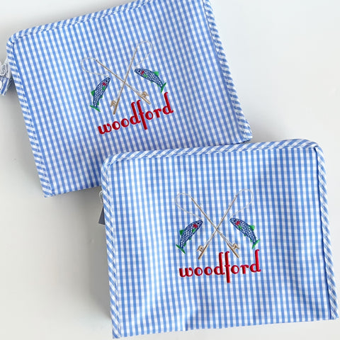Large Gingham Roadie (Various colors)
