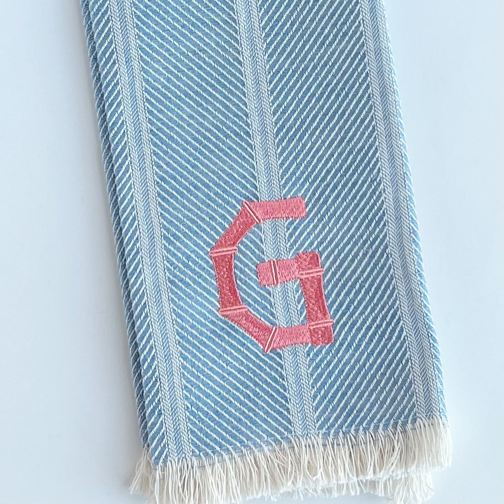 Grosseto Twill Short Fringe Guest Towel (Two Colors)