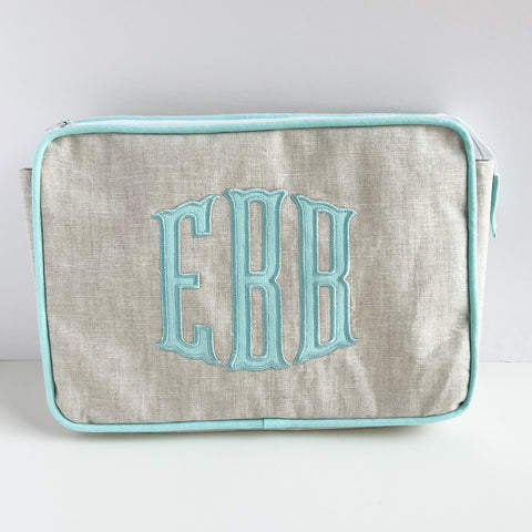 Custom Linen Rectangle Pouches - Made to Order