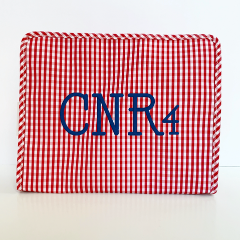 Large Gingham Roadie (Various colors)