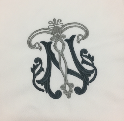 Dakota Diamond Matelass̩é Shower Curtain