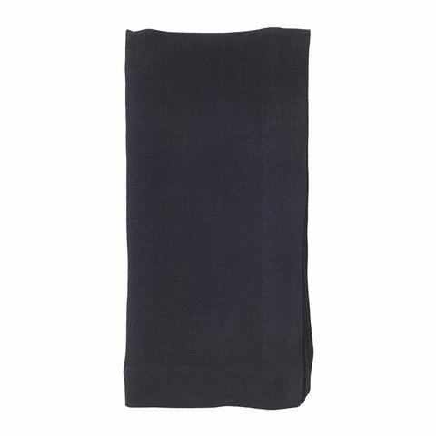 Stonewashed Linen Dinner Napkins, Set of Four. (38 colors)