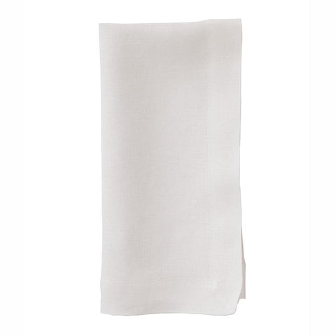 Stonewashed Linen Dinner Napkins, Set of Four. (38 colors)