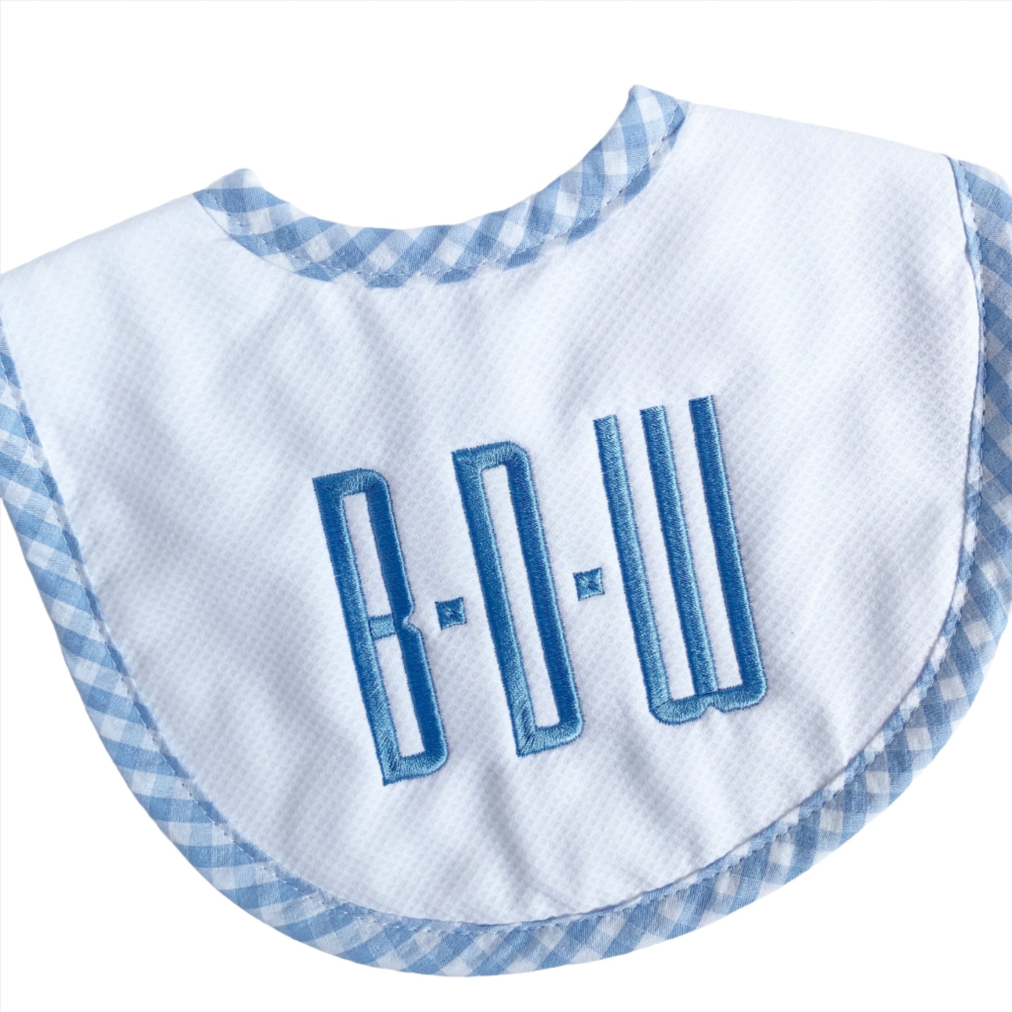 Medium Piqué Bib, by 3Marthas (Two colors)