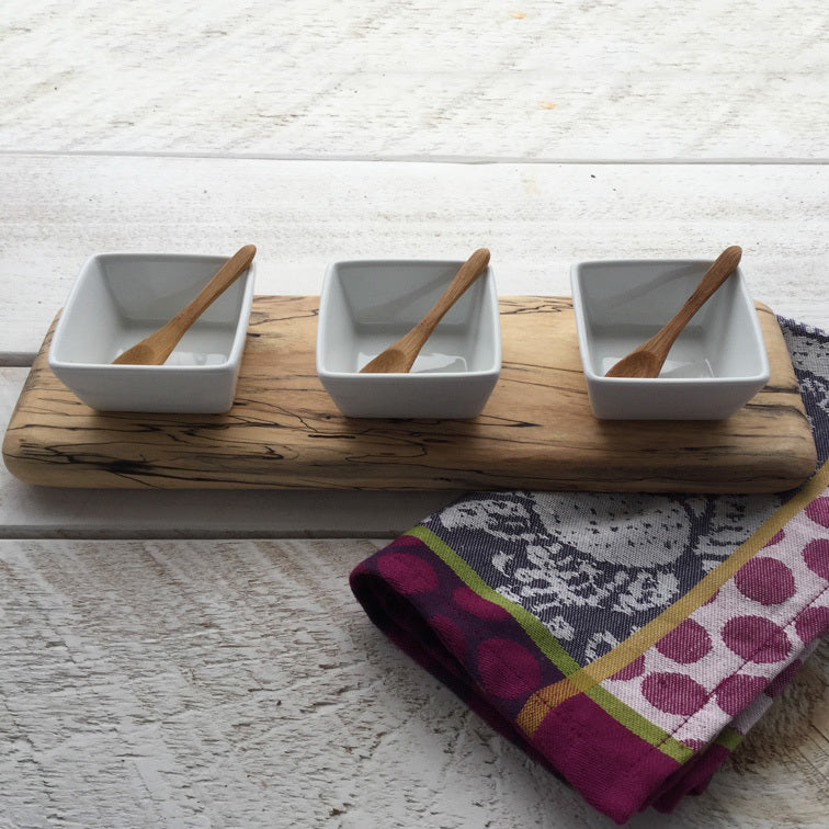 Small Dip Tray - Maple. By 8fd Designs